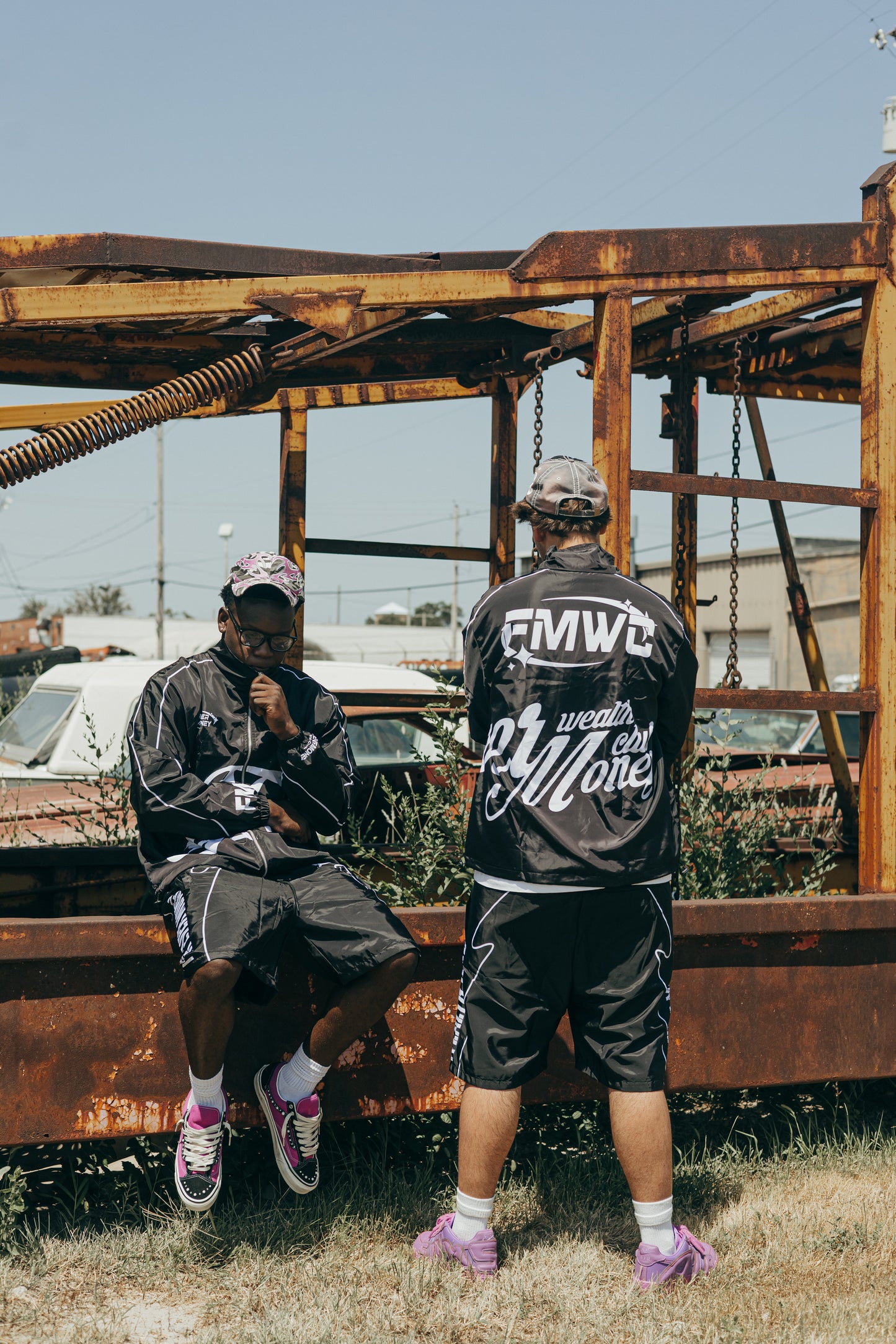 Wealth Club Windbreaker Set