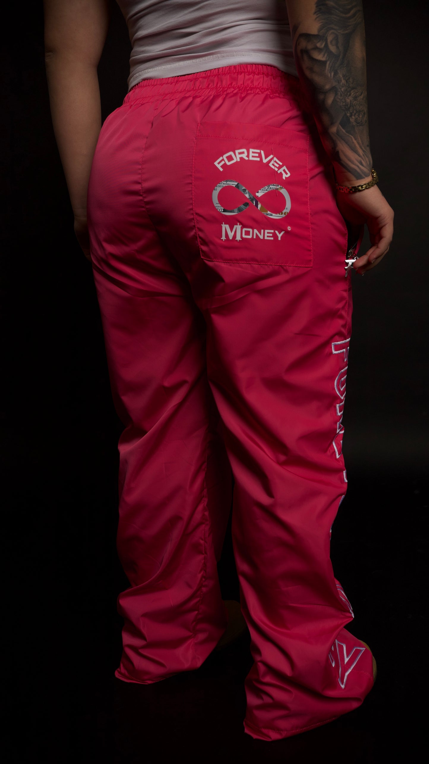 FM Wealth club track pants