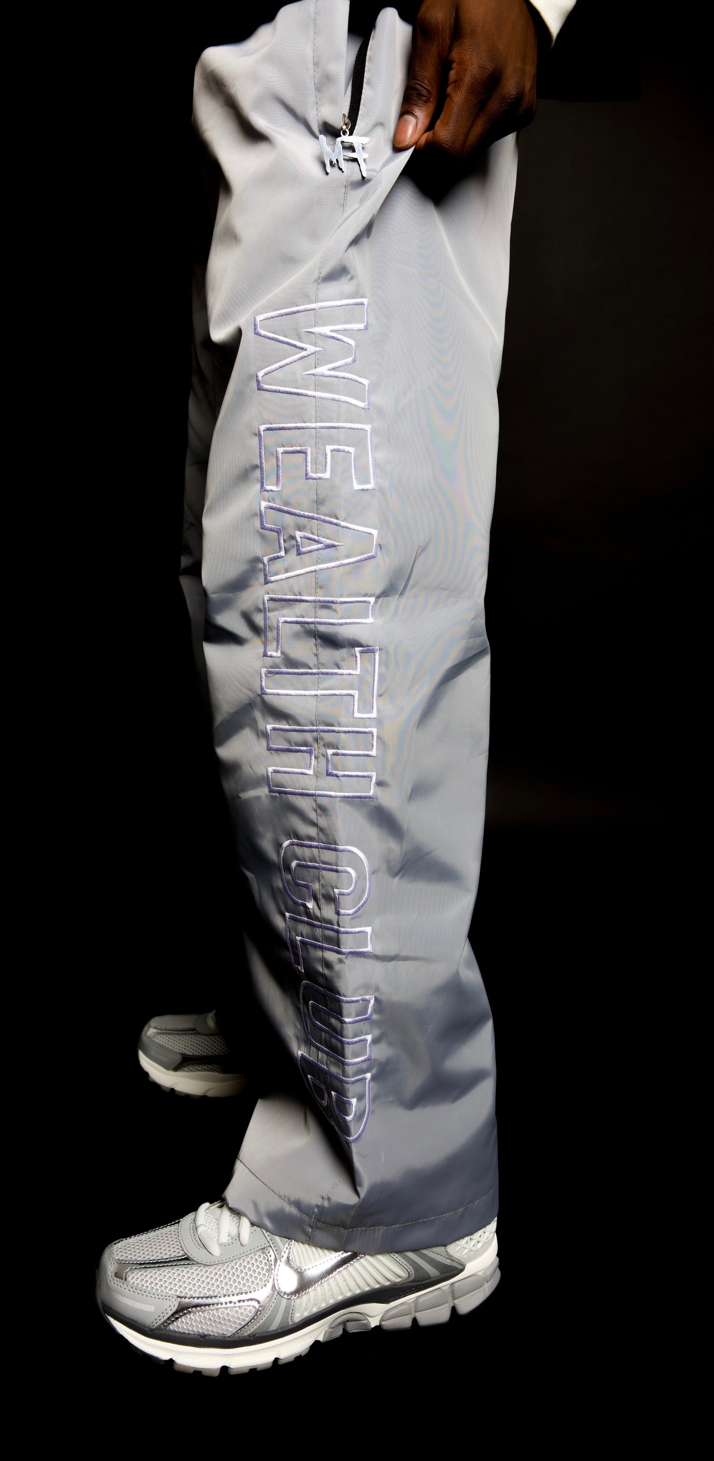 FM Wealth club track pants